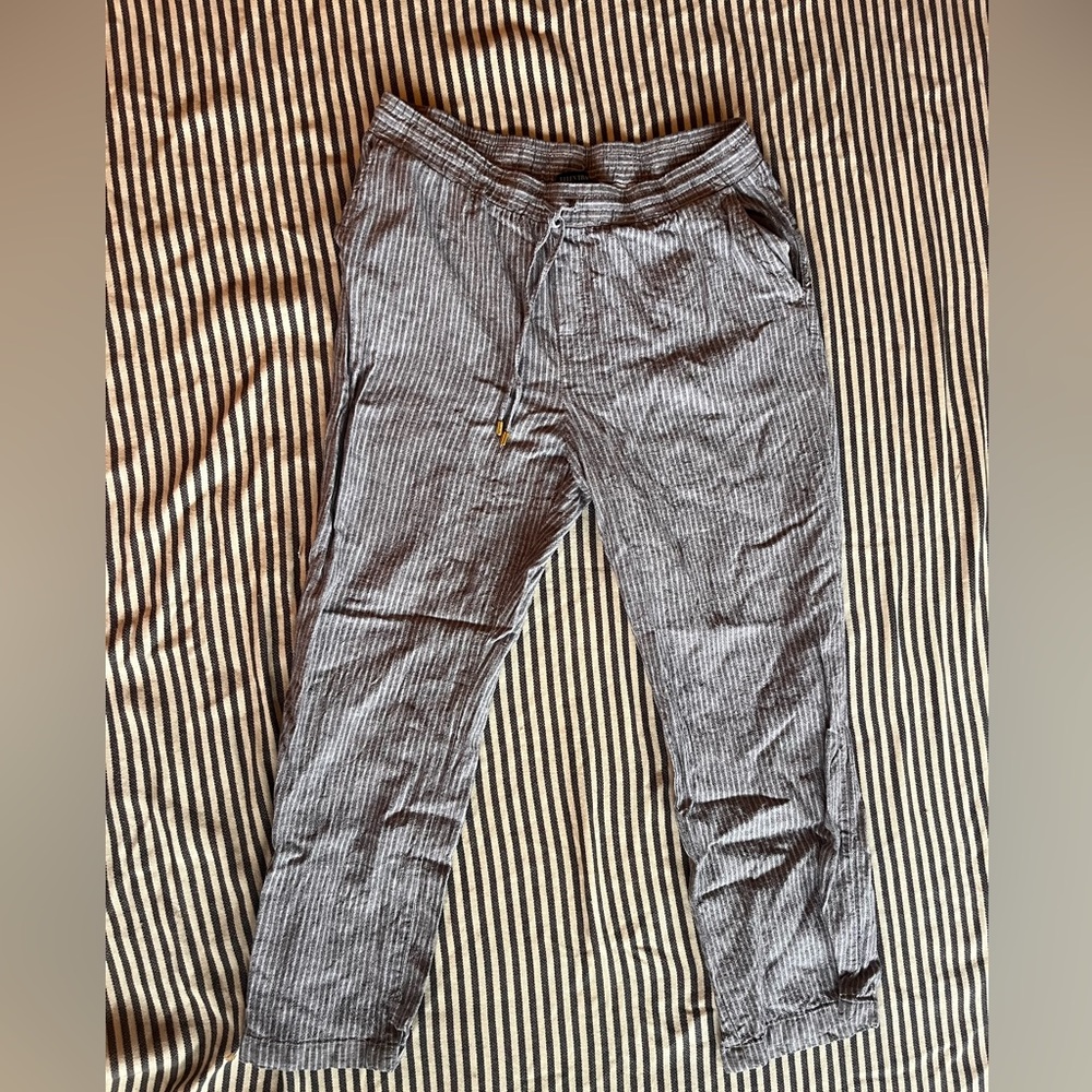 Wide Leg Linen Pants